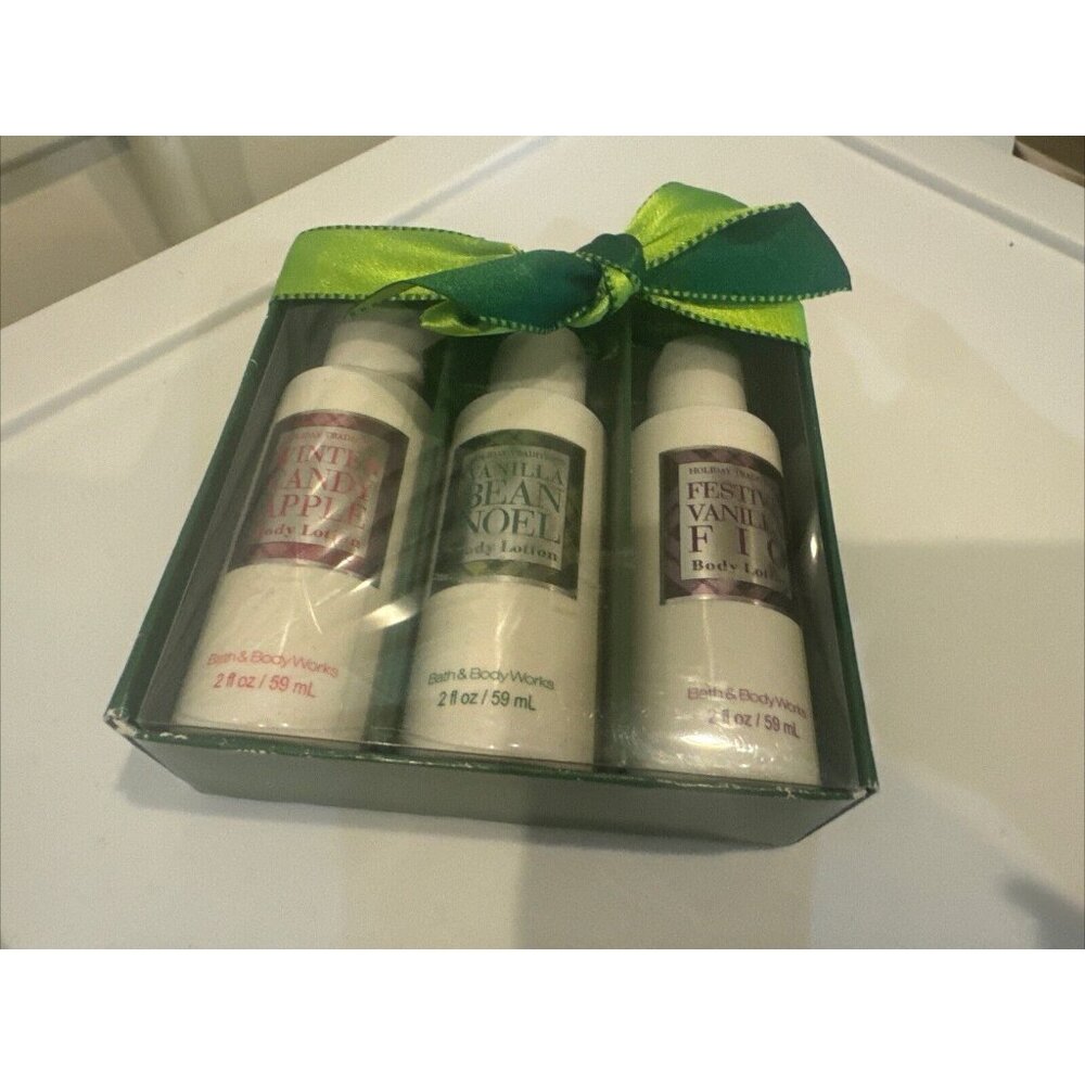 Bath And Body Works Traditions Holiday Lotion Trio Gift Set